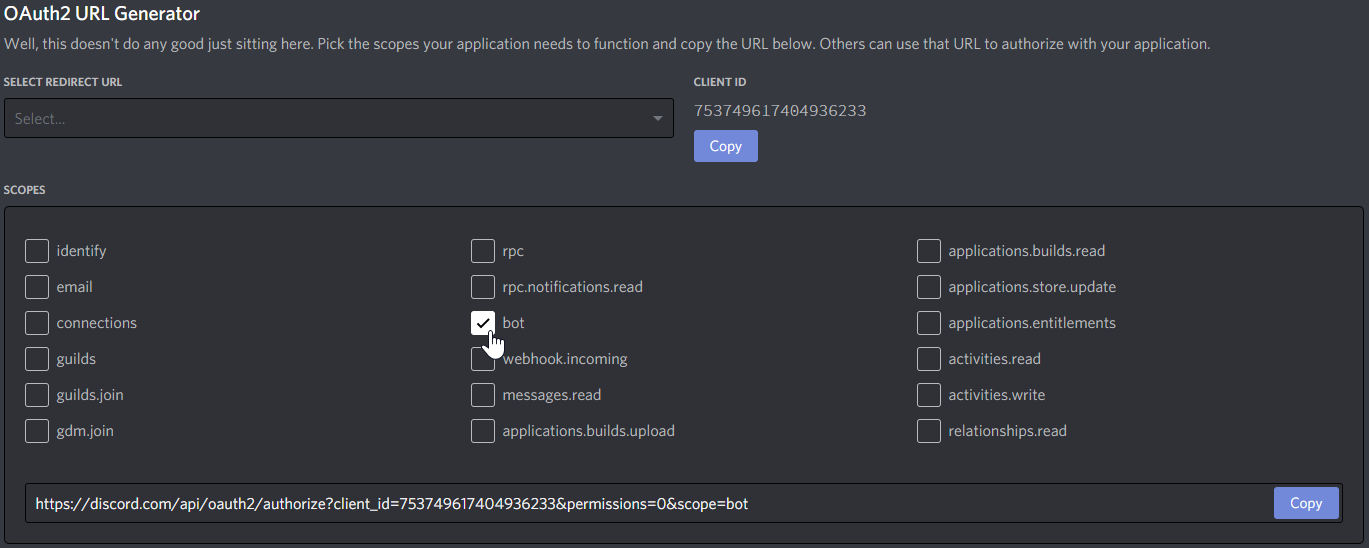 OAuth2 Scopes